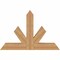 Ekena Millwork Saratoga Timber Gable Bracket, Western Red Cedar, 48"W x 32"H x 5 1/2"D x 5 1/2"F, 16/12 Pitch GBW048X32X0606SAR00SWR - alternate 1